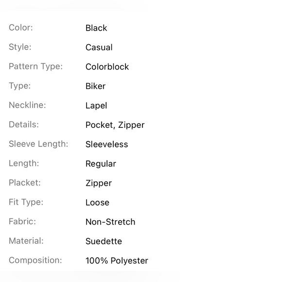 RELISH NOLESS Teddy Lined Zip Up Vest Jacket - Picture 4 of 4